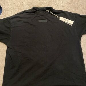 Fear of God Black Short Sleeve Tee